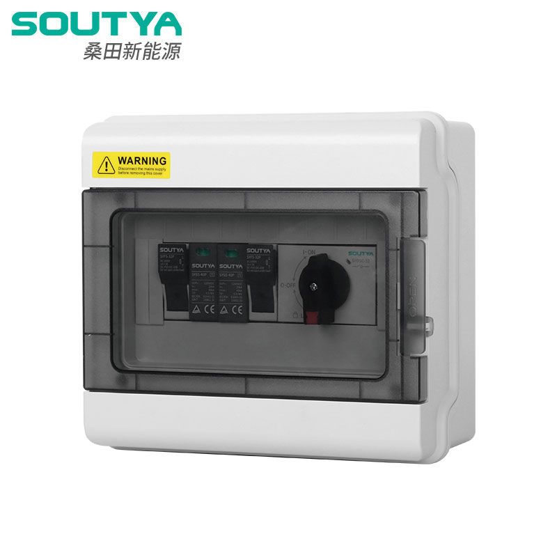 1000V DC Combiner Box 1 In 1 Out Τύπος Isolator