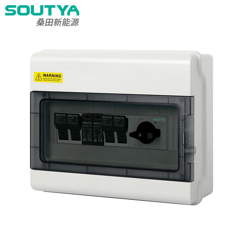 1000V DC Combiner Box 2 In 1 Out Τύπος Isolator