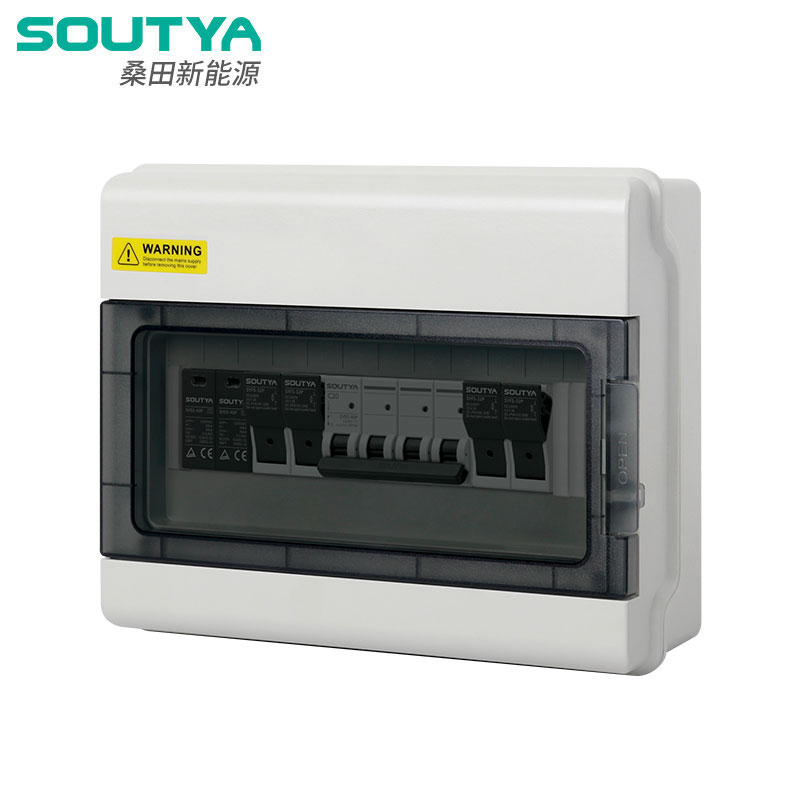 1000V DC Combiner Box 2 In 1 Out Τύπος MCB
