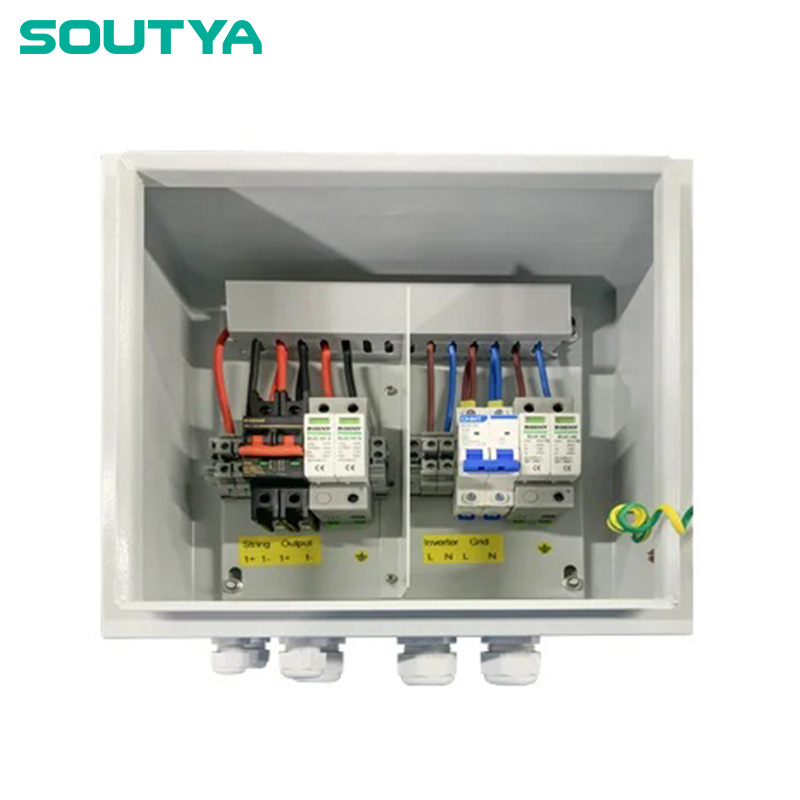 DC+AC Combiner Box 600V 1000V Home Box 1 In 1 Out
